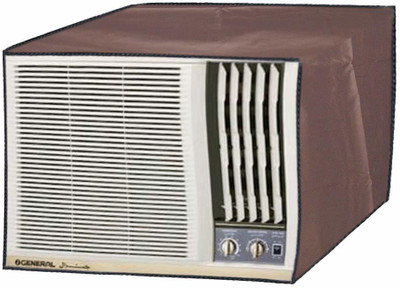 A CUBE LUXURY SOLUTIONS Air Conditioner  Cover(Width: 63 cm, Brown)