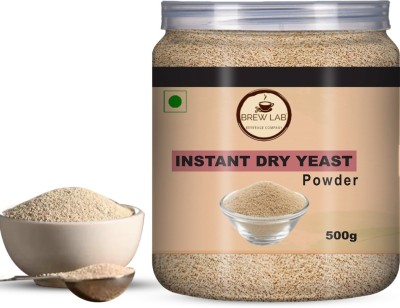 Brew Lab Active Instant Dry Yeast Powder for Baking Bread and Pizza Yeast Powder(500 g)