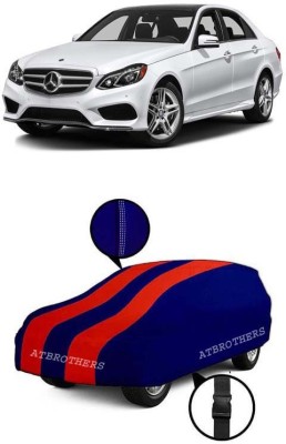 ATBROTHERS Car Cover For Mercedes Benz E-Class, E-Class AMG E63 S Petrol, E-Class All Terrain, E-Class Cabriolet Facelift, E-Class E 200 CGI, E-Class E 220 CDI, E-Class E 240 CDI, E-Class E 280 CDI, E-Class E250 CDI Avantgarde, E-Class E400 Cabriolet (Without Mirror Pockets)(Blue, Red)