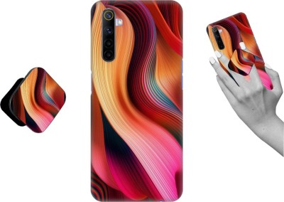 COBIERTAS Back Cover for Realme 6(Multicolor, Cases with Holder, Pack of: 1)