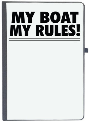 UDNAG Handcrafted Gift A5 Diary Ruled 80 Pages(Black)