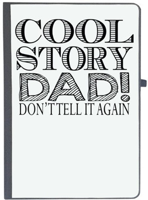 UDNAG Handcrafted Gift A5 Diary Ruled 80 Pages(Black)