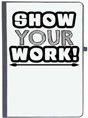 UDNAG Handcrafted Gift A5 Diary Ruled 80 Pages(Black)