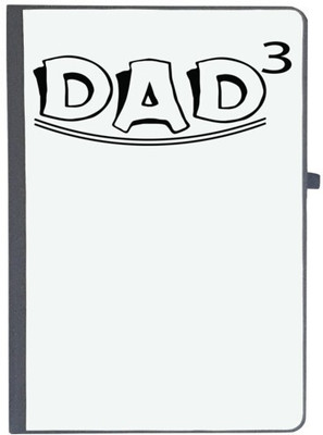 UDNAG Handcrafted Gift A5 Diary Ruled 80 Pages(Black)