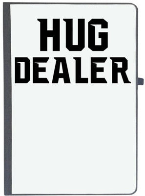 UDNAG Handcrafted Gift A5 Diary Ruled 80 Pages(Black)