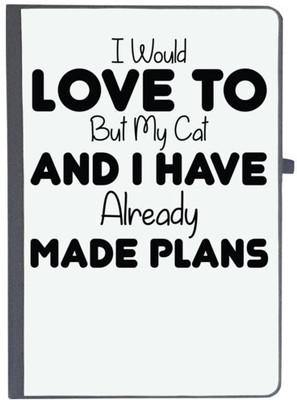 UDNAG Handcrafted Gift A5 Diary Ruled 80 Pages(Black)