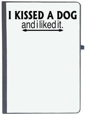 UDNAG Handcrafted Gift A5 Diary Ruled 80 Pages(Black)