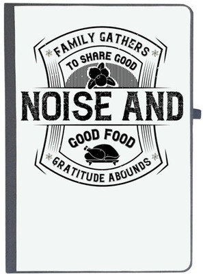 UDNAG Handcrafted Gift A5 Diary Ruled 80 Pages(Black)