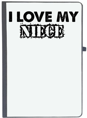 UDNAG Handcrafted Gift A5 Diary Ruled 80 Pages(Black)
