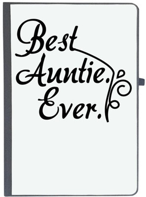 UDNAG Handcrafted Gift A5 Diary Ruled 80 Pages(Black)