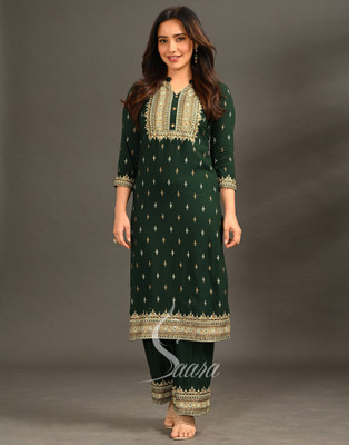 Samah Women Kurta Palazzo Set
