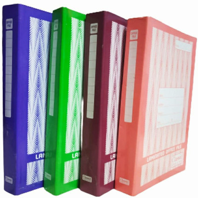 FileMate Laminated Special Cobra File Laminated Paper(Set Of 4, Multicolor)