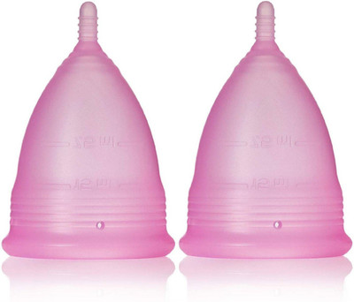 NezTech Medium Reusable Menstrual Cup(Pack of 2)