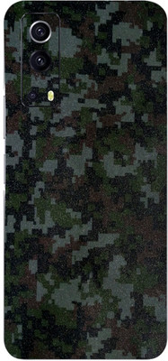 TJ CREATION Vivo IQoo Z3 Mobile Skin(Ultra Super Camo Digital With High Matte Finish.)