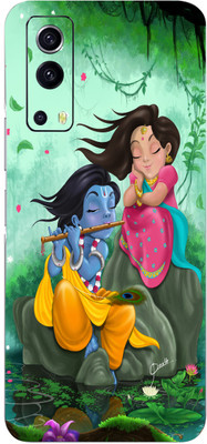 AsSkin Vivo IQoo Z3, vivo iQoo z3 Mobile Skin(Ultra Super Radha Sang Kanha Skin With High Gloss Finish).,.)