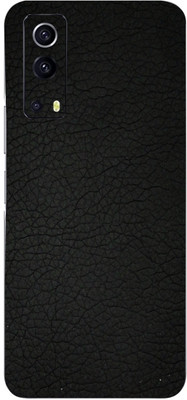 BugguSkin Vivo iQOO Z3, vivo iqoo z3 Mobile Skin(Ultra Super Black Leather Skin With High Mattte Finish.)