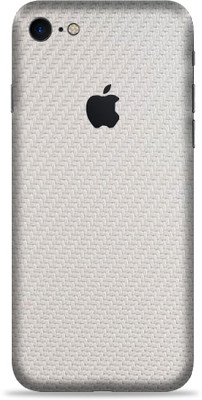 Mclaxa Apple iPhone 7, Apple iPhone 7, POCO X3 Mobile Skin(White Carbon Fiber Skin With Super matte finish)