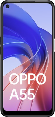 OPPO A55 (Starry Black, 64 GB)(4 GB RAM)