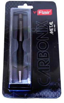 FLAIR Carbonix Metal Ball Pen(Ink Color - Blue)