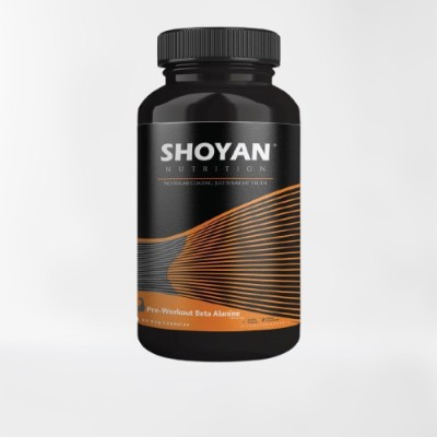 SHOYAN NUTRITION Pre - Workout Beta Alanine EAA (Essential Amino Acids)(60 Capsules, Unflavoured)