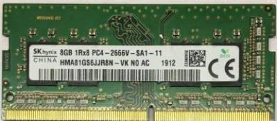 Hynix PC4-2666V 1RX8 DDR2 8 GB (Single Channel) PC (HMA81GS6JJR8N-VK)