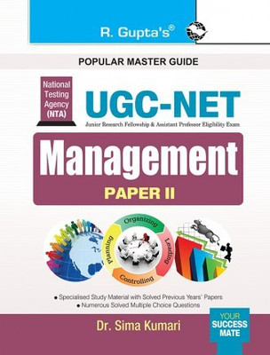 NTA-UGC-NET/JRF: Management (Paper II) Exam Guide(Paperback, RPH Editorial Board)