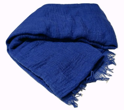 Iba n Isba Solid Cotton Blend Women Scarf