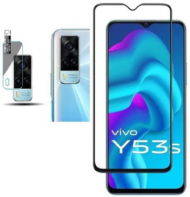 DVS MOBILE ACCESSORIES Front and Back Tempered Glass for Vivo Y53s(Pack of 1)
