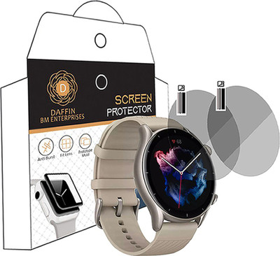 daffin Screen Guard for Amazfit GTR 3 Smartwatch(Pack of 2)