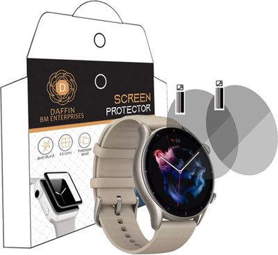 daffin Screen Guard for Amazfit GTR 3 Smartwatch(Pack of 2)