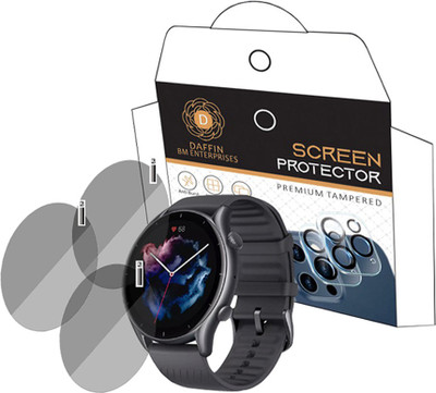 daffin Screen Guard for Amazfit GTR 3 Smartwatch(Pack of 3)