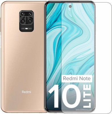 Prime Retail Tempered Glass Guard for Redmi Mi Note 10 Lite(Pack of 1)