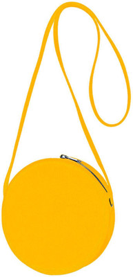 Lify Yellow Sling Bag Round Sling Bag- Yellow