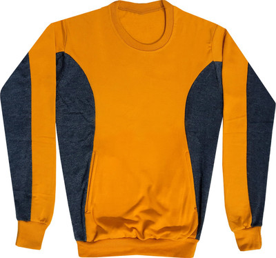 KAYU Full Sleeve Color Block Boys Sweatshirt