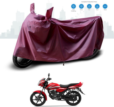 GOSHIV-car and bike accessories Waterproof Two Wheeler Cover for TVS(Phoenix 125, Maroon)