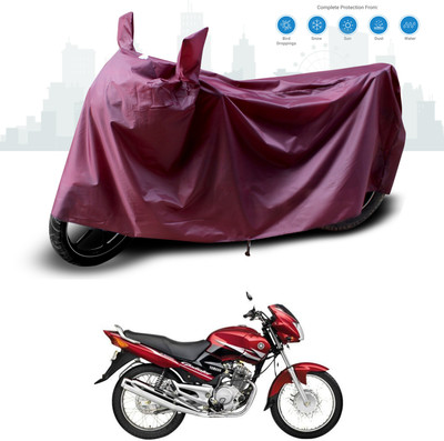 GOSHIV-car and bike accessories Waterproof Two Wheeler Cover for Yamaha(Gladiator RS, Maroon)