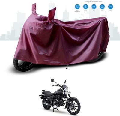 GOSHIV-car and bike accessories Waterproof Two Wheeler Cover for Bajaj(Avenger 220 DTS-i, Maroon)