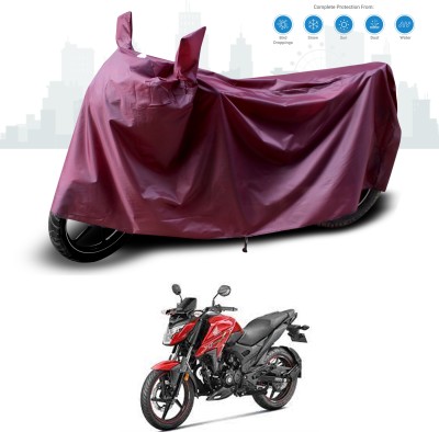 GOSHIV-car and bike accessories Waterproof Two Wheeler Cover for Honda(X-Blade, Maroon)