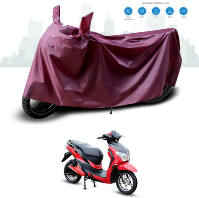 GOSHIV-car and bike accessories Waterproof Two Wheeler Cover for Hero(Dash, Maroon)