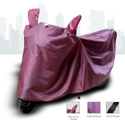 THE AACRC Waterproof Two Wheeler Cover for Indus(Yo Spark, Maroon)