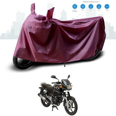GOSHIV-car and bike accessories Waterproof Two Wheeler Cover for Bajaj(Pulsar 180 DTS-i, Maroon)