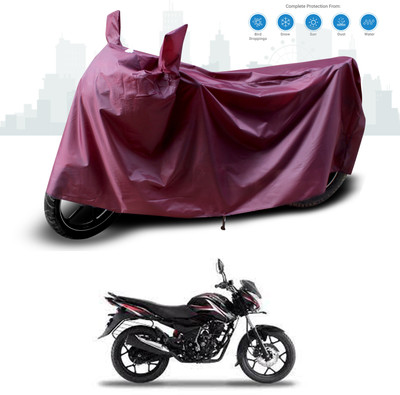 GOSHIV-car and bike accessories Waterproof Two Wheeler Cover for Bajaj(Discover 150 s, Maroon)