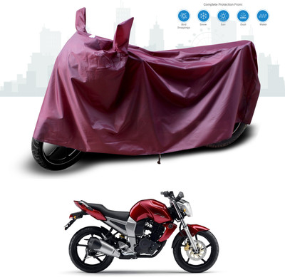 GOSHIV-car and bike accessories Waterproof Two Wheeler Cover for Yamaha(FZ-S FI, Maroon)