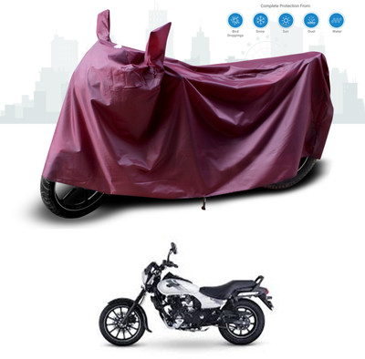 GOSHIV-car and bike accessories Waterproof Two Wheeler Cover for Bajaj(Avenger 220 Street, Maroon)