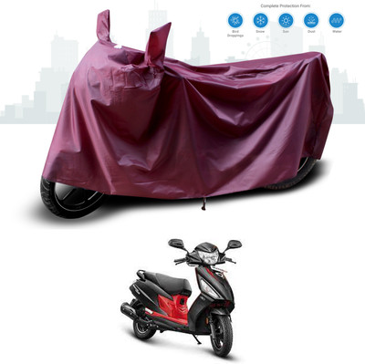 GOSHIV-car and bike accessories Waterproof Two Wheeler Cover for Hero(Maestro Edge, Maroon)