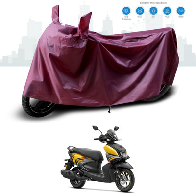 GOSHIV-car and bike accessories Waterproof Two Wheeler Cover for Yamaha(RayZR 125 Fi, Maroon)