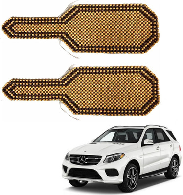 AuTO ADDiCT Wooden Bead Seating Pad For  Mercedes Benz GLE Class 250d(Front Seats Beige, Brown)