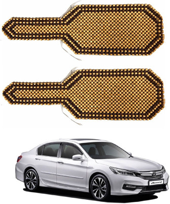 AuTO ADDiCT Wooden Bead Seating Pad For  Honda Accord(Front Seats Beige, Brown)