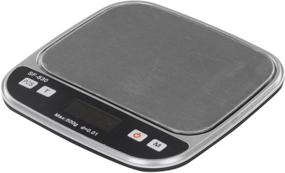 Techway SF830 Weighing Scale(Black, Silver)