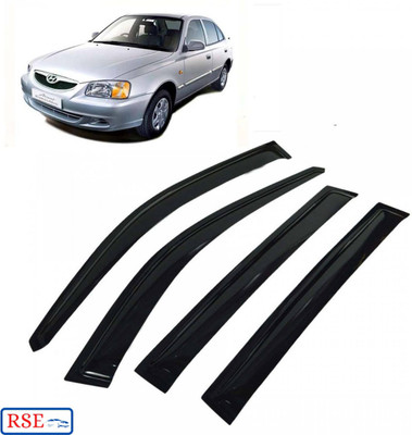 RSE For Front, Rear Wind Deflector(Tinted HYUNDAI Accent)